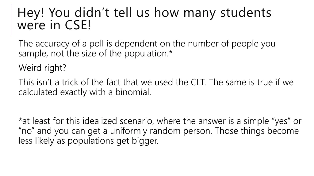 hey you didn t tell us how many students were