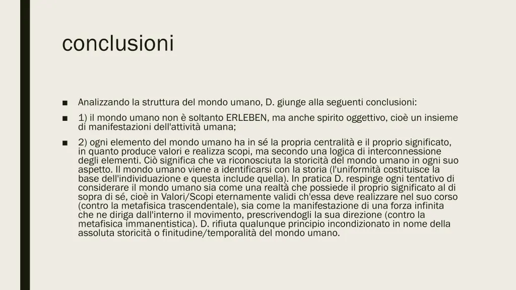 conclusioni