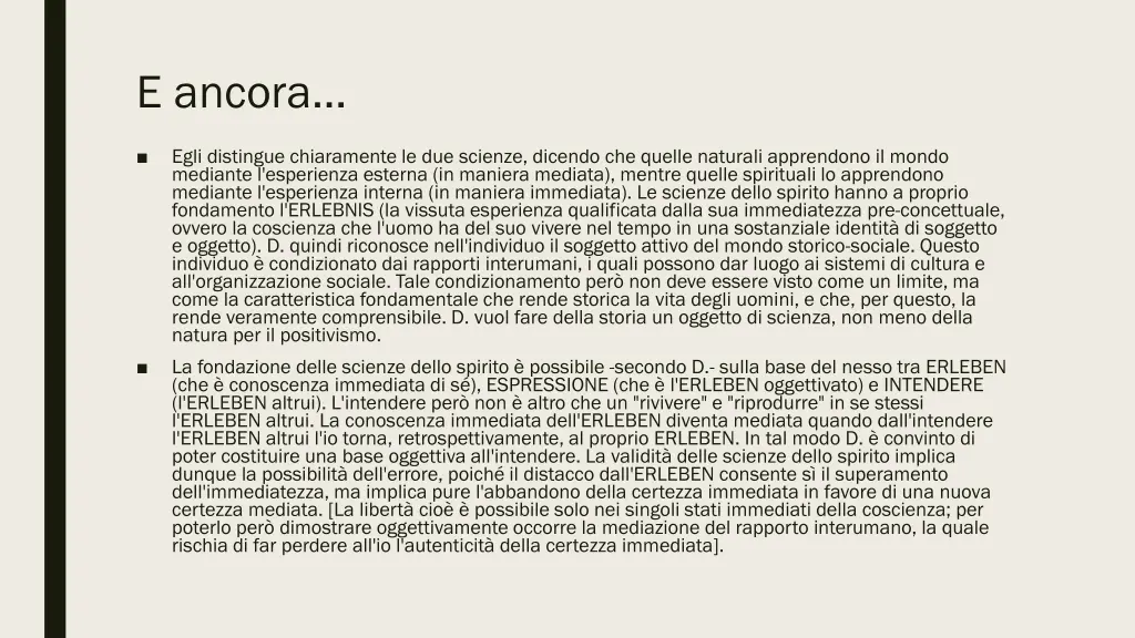 e ancora