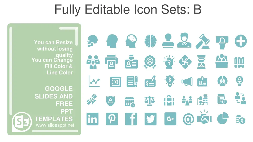 fully editable icon sets b