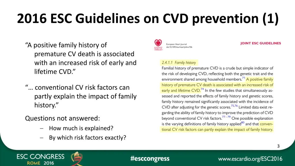 2016 esc guidelines on cvd prevention 1
