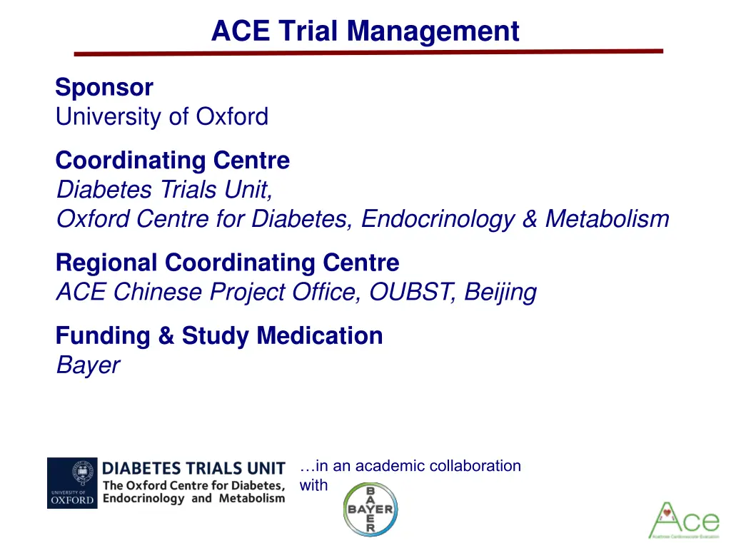 ace trial management