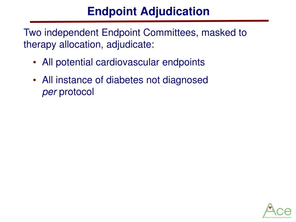 endpoint adjudication