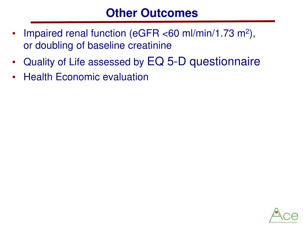 other outcomes