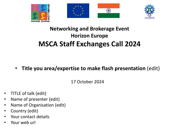 networking and brokerage event horizon europe