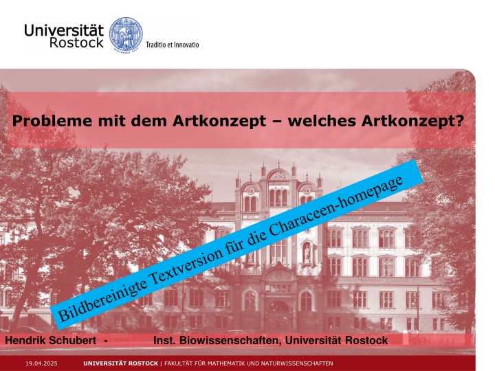 probleme mit dem artkonzept welches artkonzept