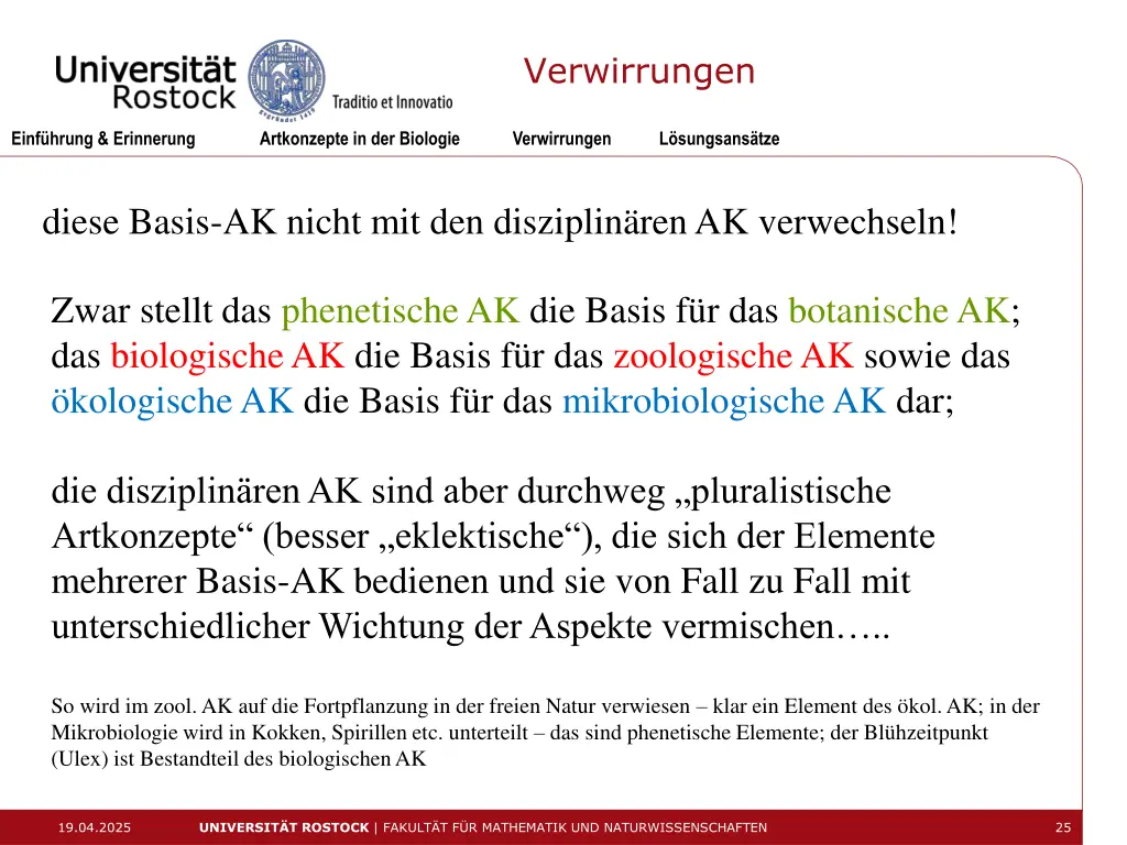 verwirrungen
