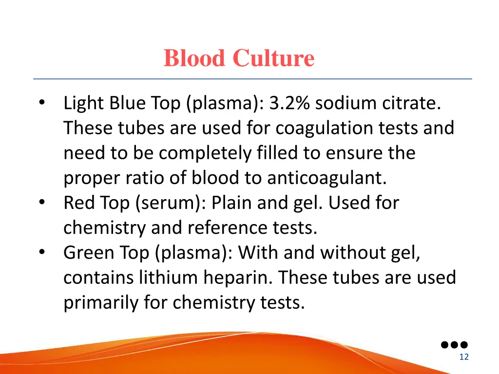 blood culture