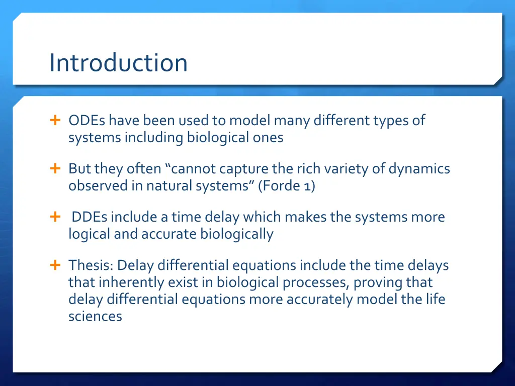 introduction
