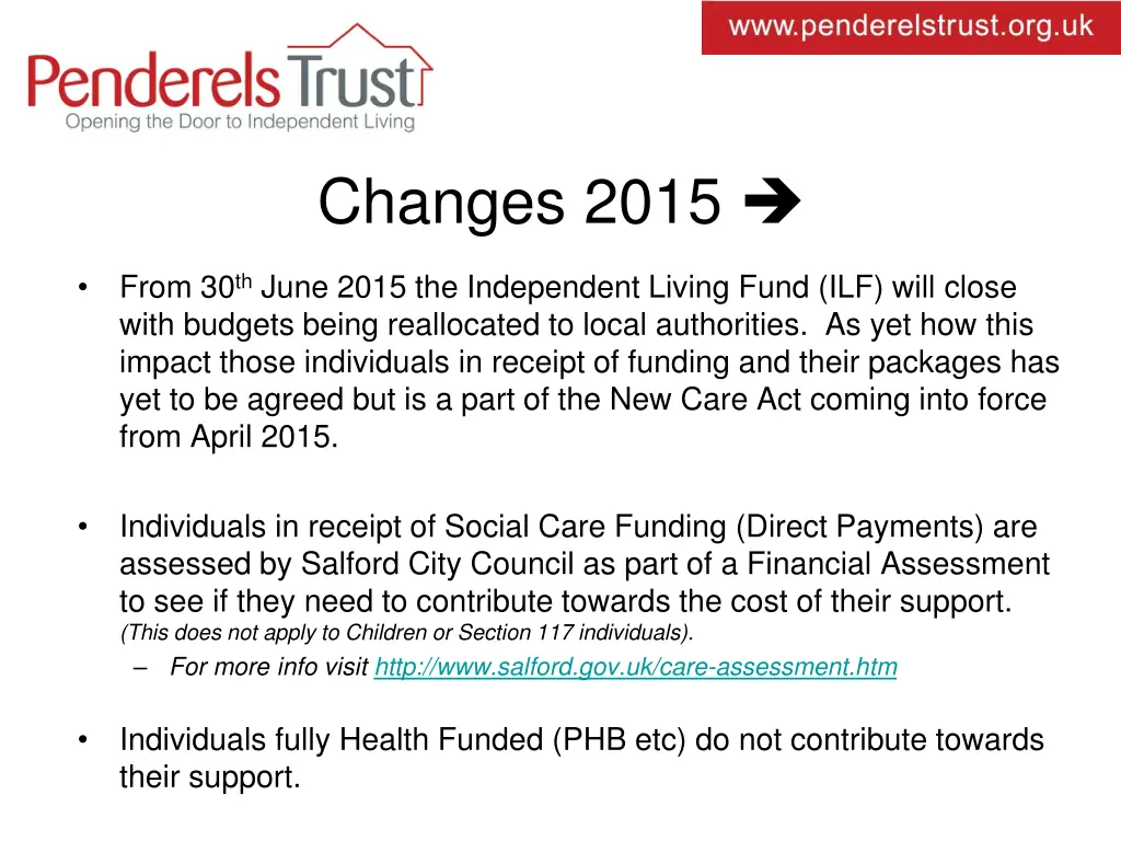 changes 2015