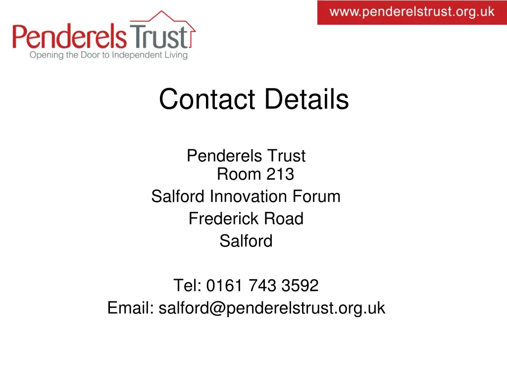 contact details
