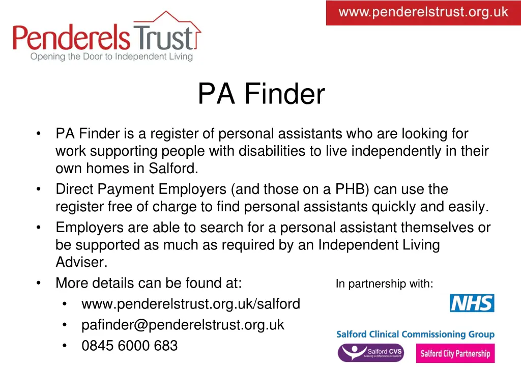 pa finder