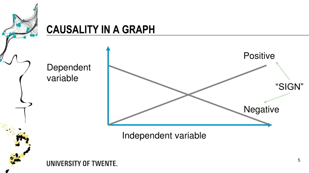 causality in a graph
