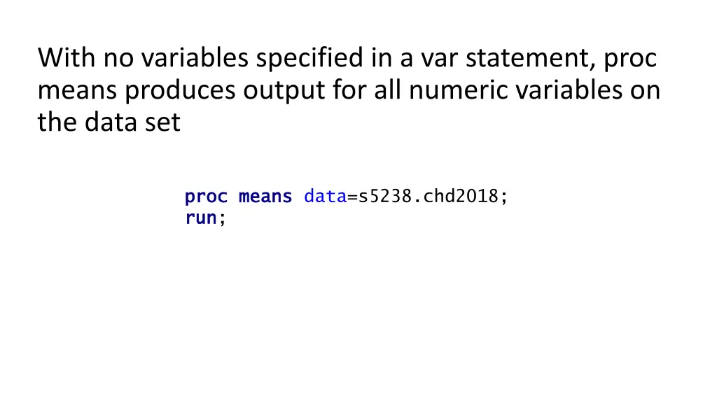 with no variables specified in a var statement