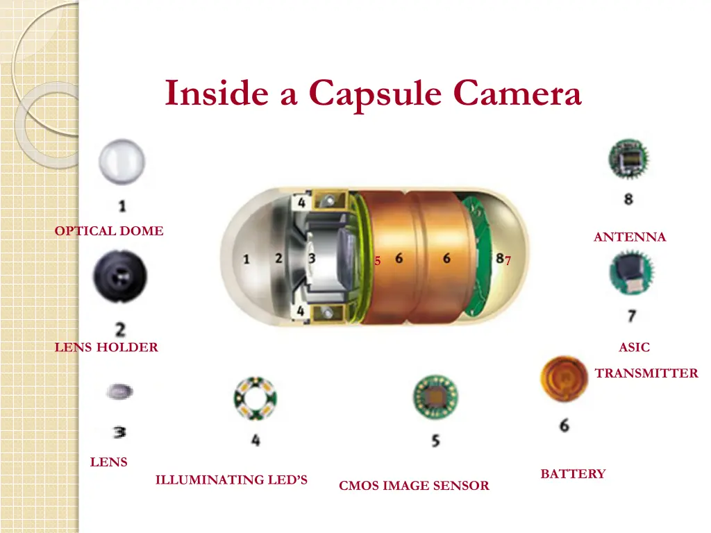 inside a capsule camera