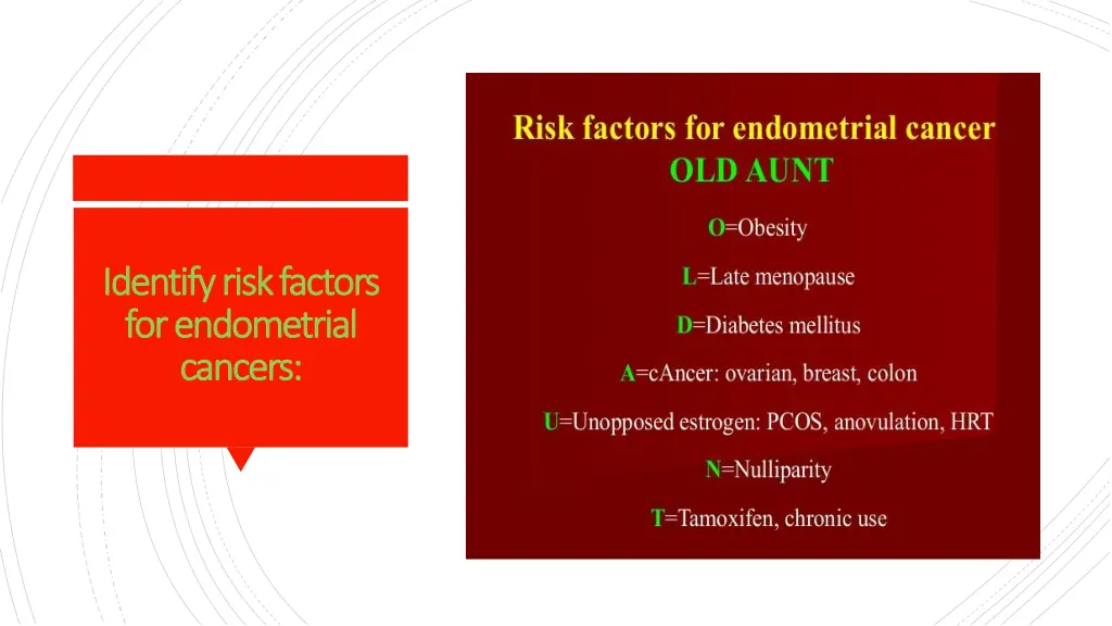 identify risk factors identify risk factors