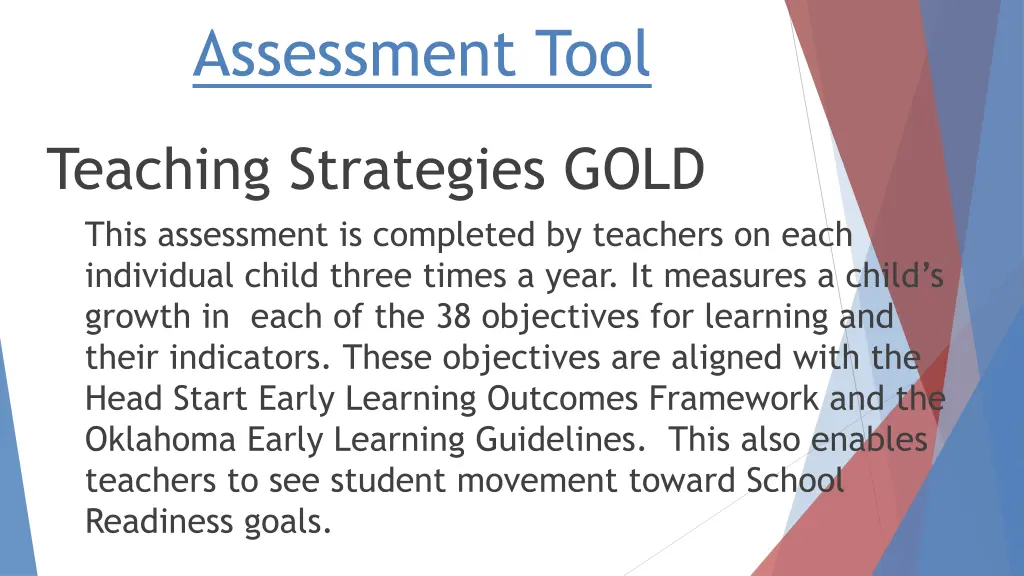 assessment tool