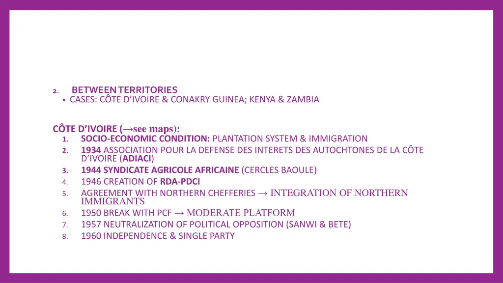 between territories cases c te d ivoire conakry