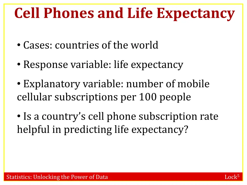 cell phones and life expectancy