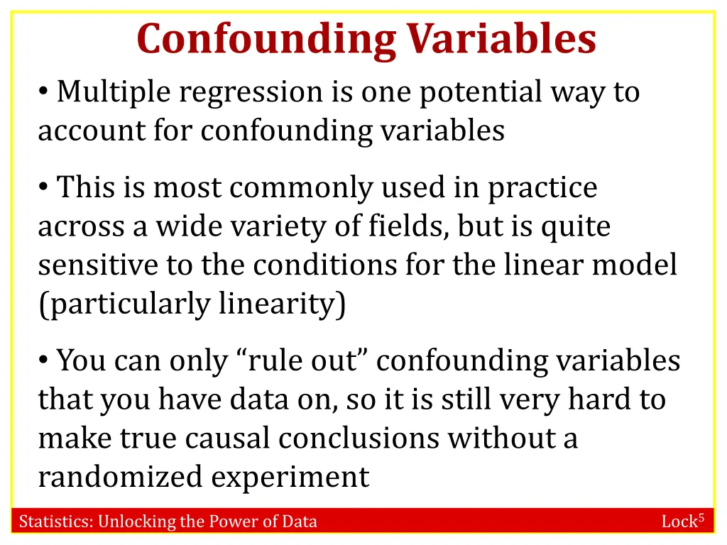 confounding variables multiple regression