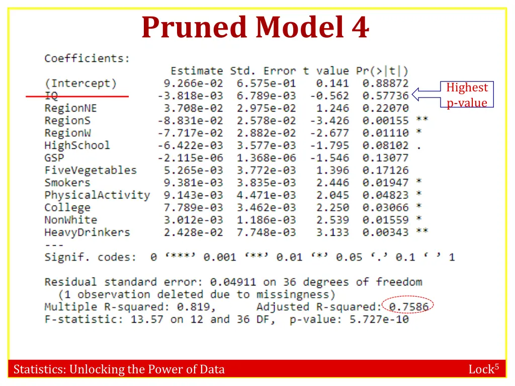 pruned model 4