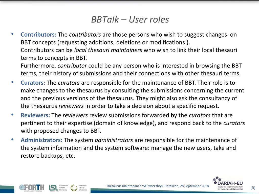 bbtalk user roles