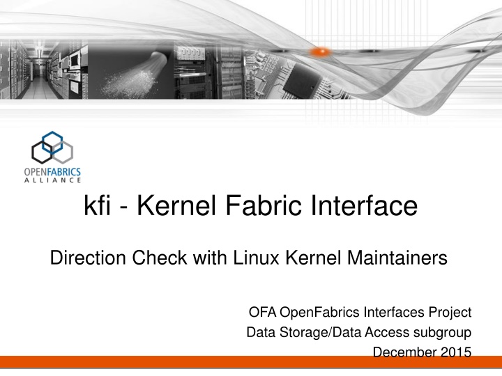 kfi kernel fabric interface