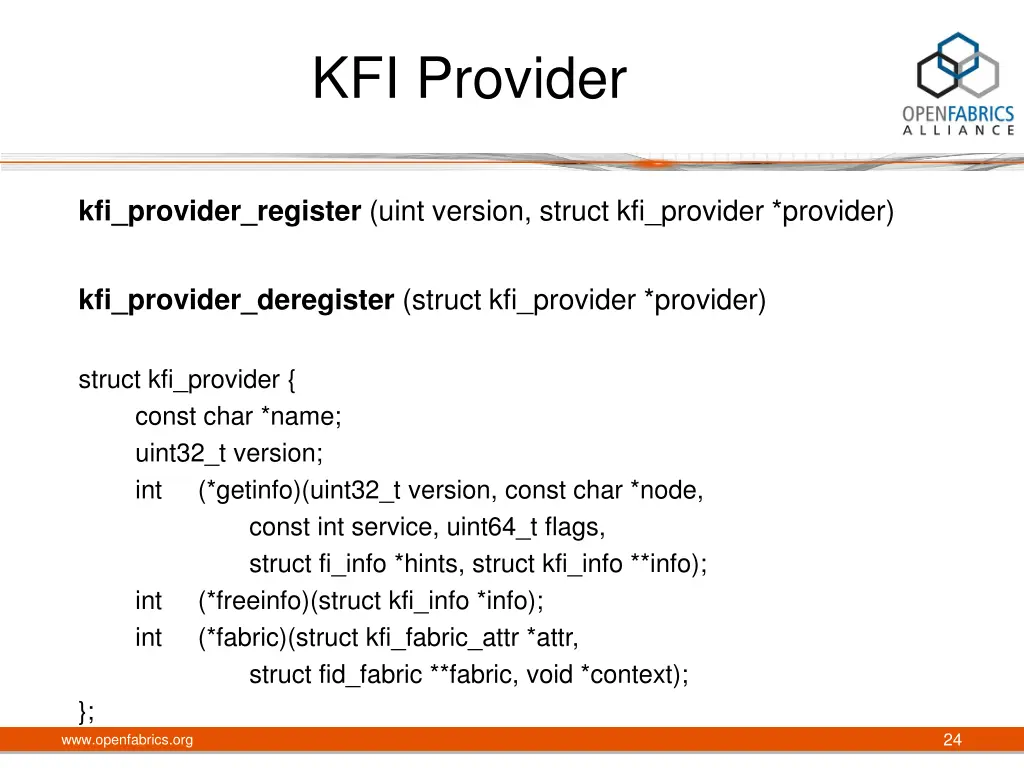 kfi provider