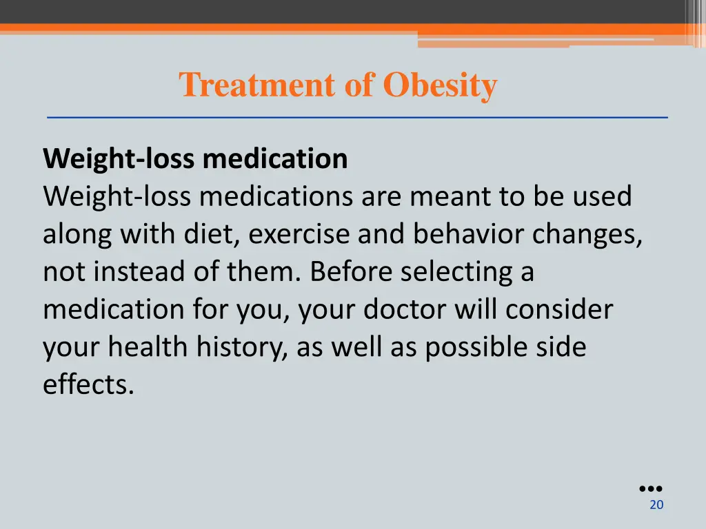 treatment of obesity 2