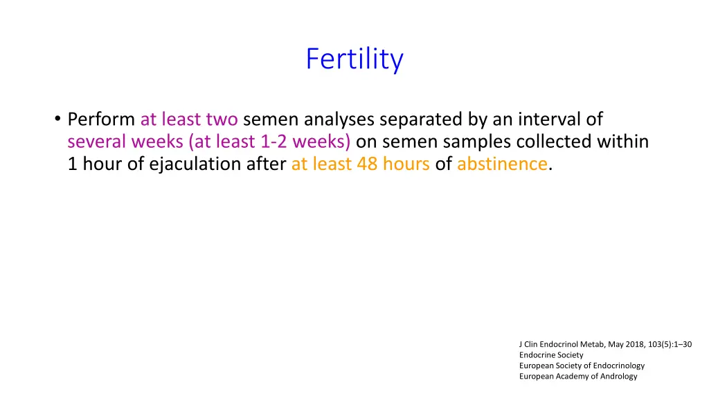 fertility