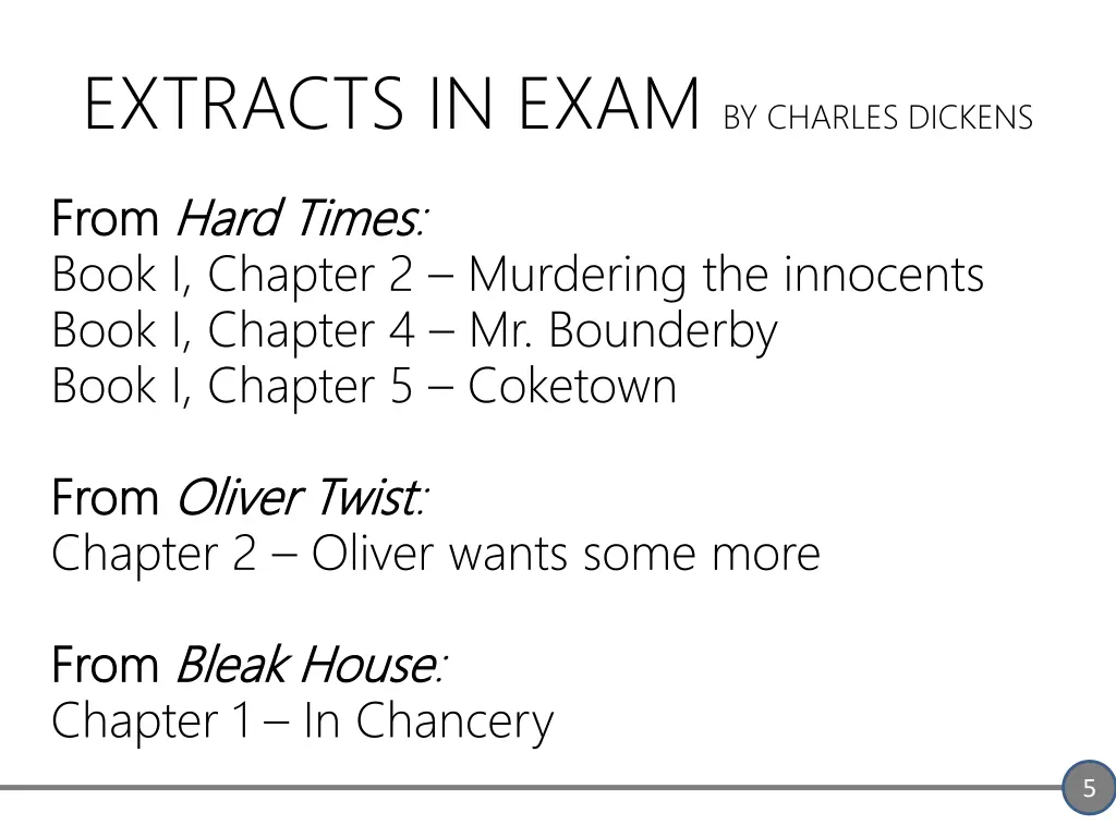 extracts in exam by charles dickens