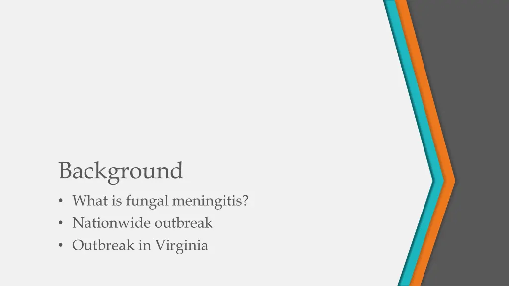 background what is fungal meningitis nationwide