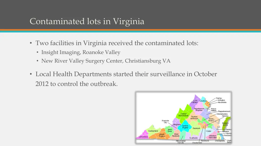 contaminated lots in virginia