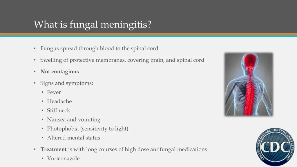 what is fungal meningitis