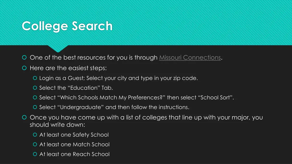 college search