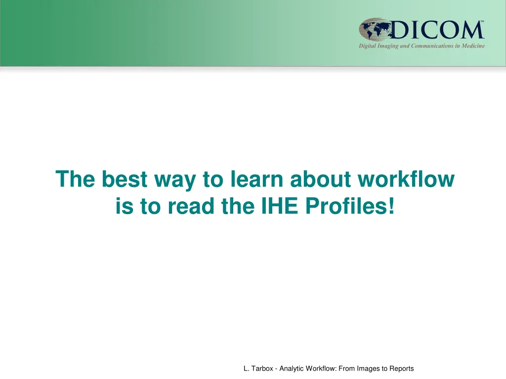 the best way to learn about workflow is to read