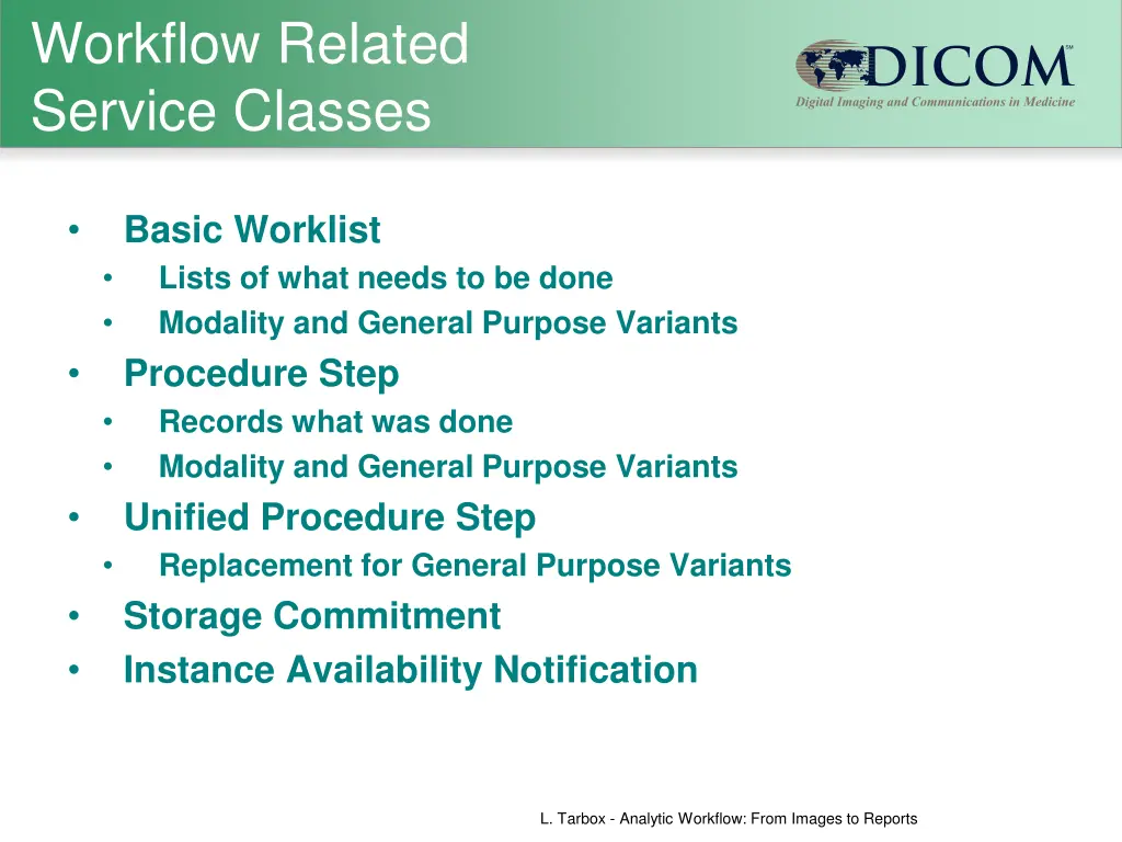 workflow related service classes