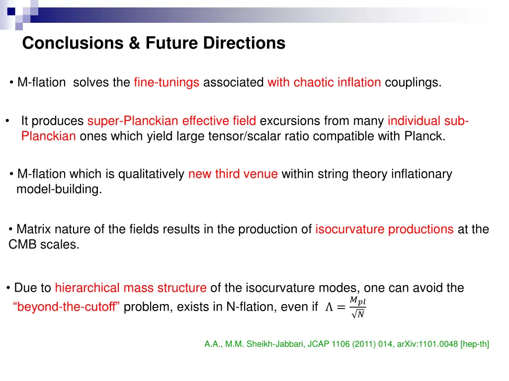 conclusions future directions