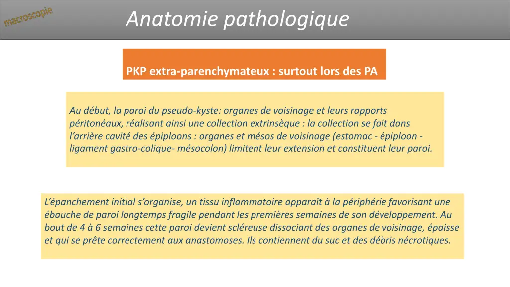 anatomie pathologique 1