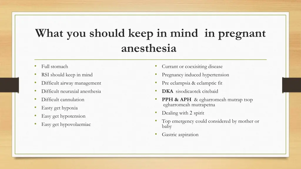 what you should keep in mind in pregnant