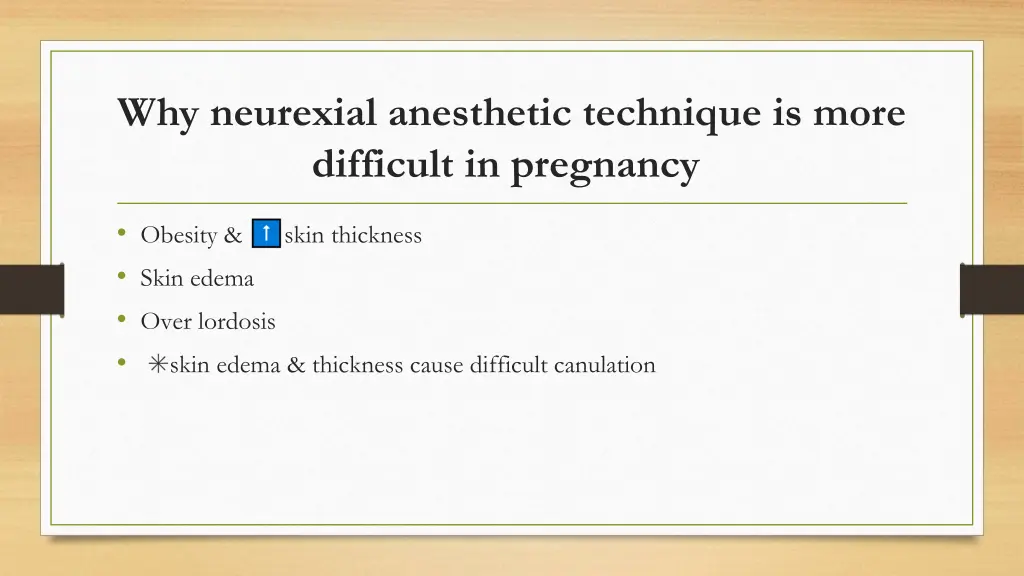 why neurexial anesthetic technique is more