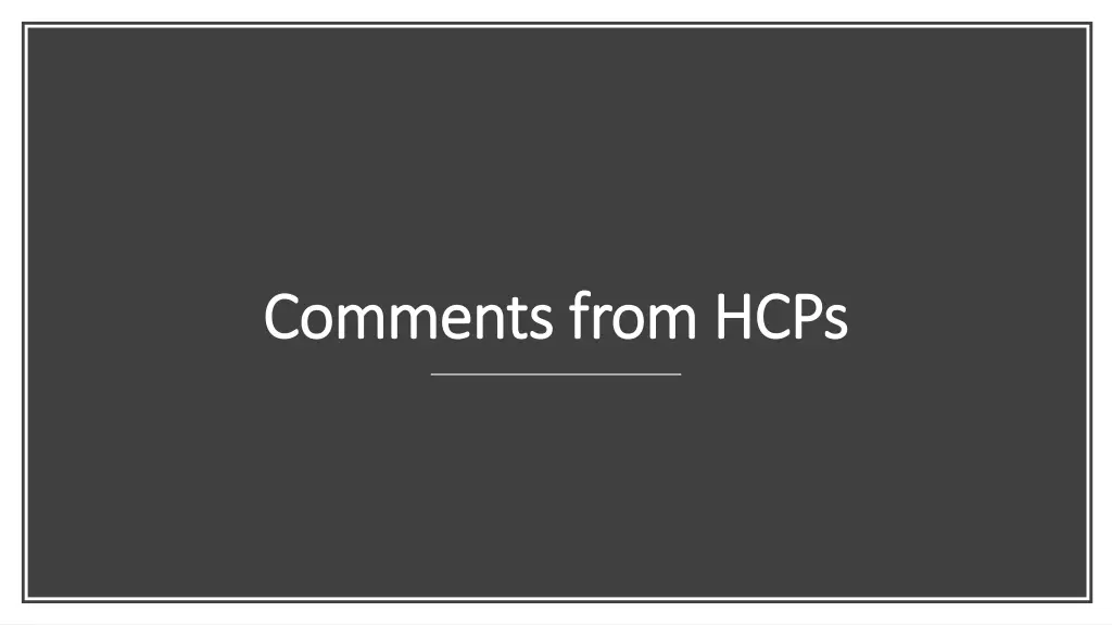 comments from hcps comments from hcps