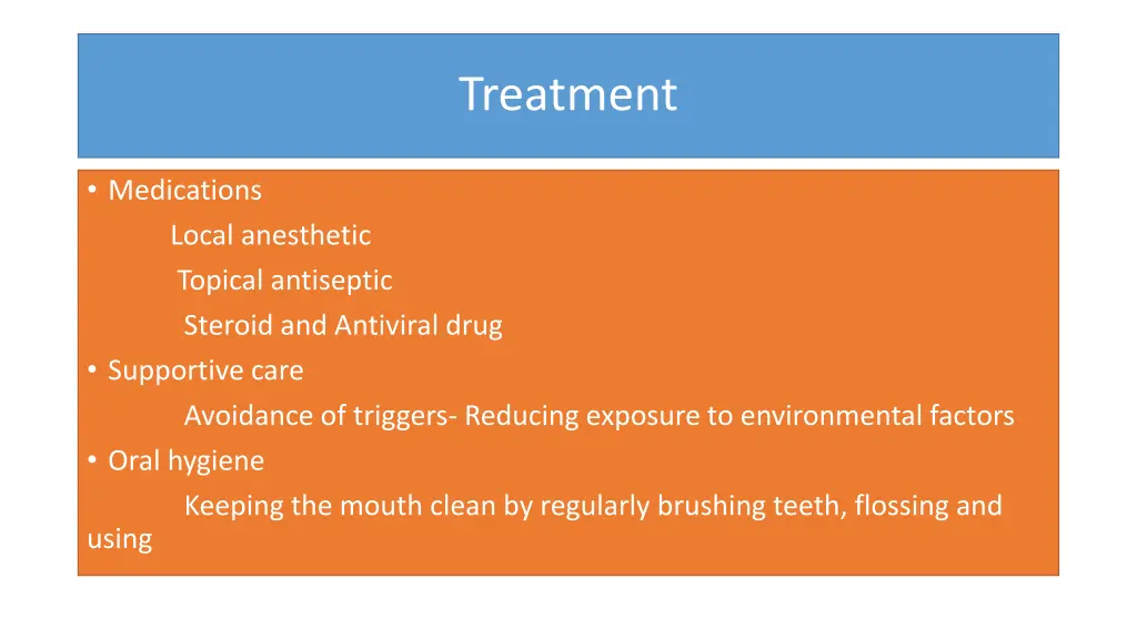 treatment