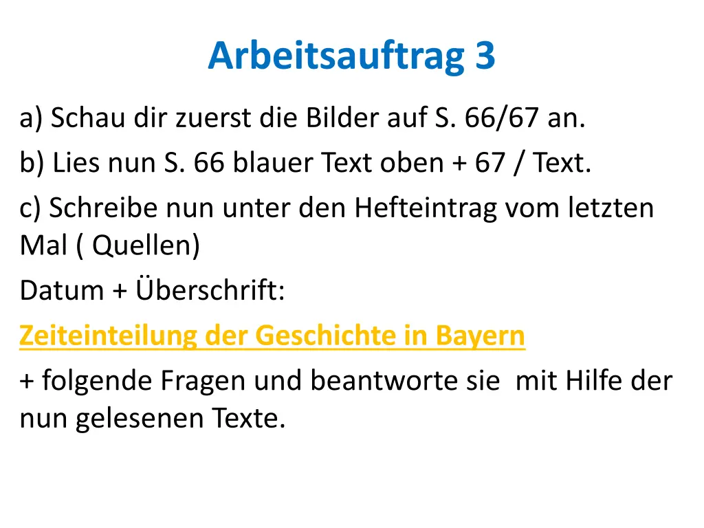 arbeitsauftrag 3