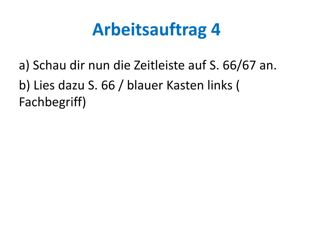 arbeitsauftrag 4