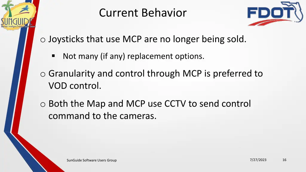 current behavior 3