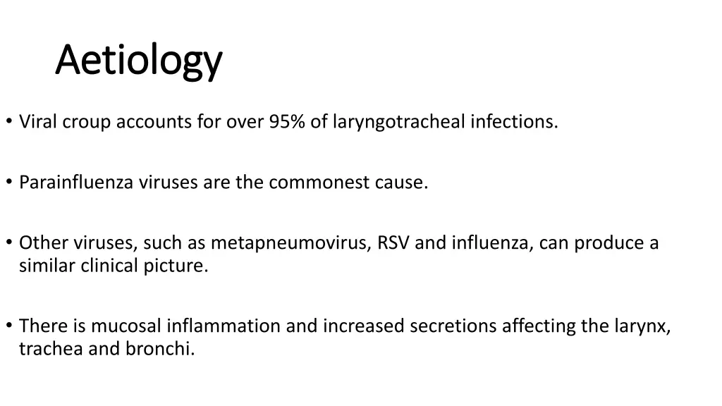aetiology aetiology