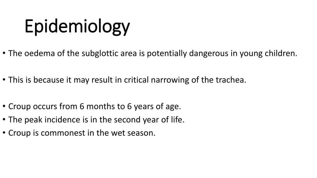 epidemiology epidemiology