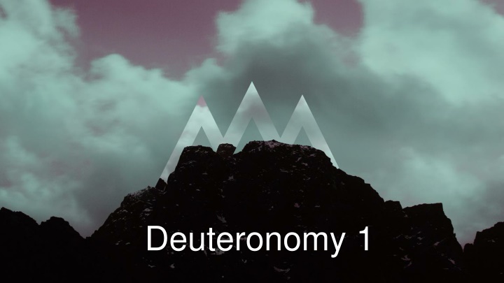 deuteronomy 1
