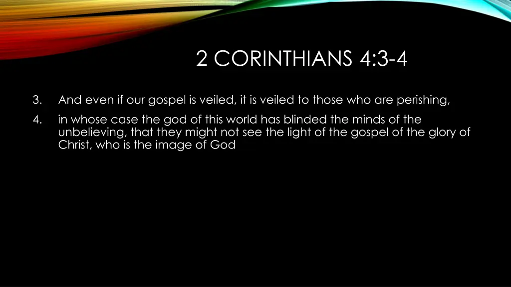 2 corinthians 4 3 4